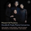 Double & Triple Piano Concertos -Mozart, Poulenc : / Mari Kodama, Momo Kodama, Karin Kei Nagano(P), Kent Nagano / Swiss Romande Orchestra (Hybrid)