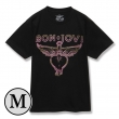 Bon Jovi Pink Logo S/S Tee(M)