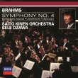 Symphony No.4, Hungarian Dances Nos.5, 6 : Seiji Ozawa / Saito Kinen Orchestra (UHQCD)