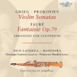 Arranged for Saxophone -Grieg, Prokofiev, Faure : Duo Laterza