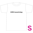 yWhite / SzHMV records shop logo T shirt