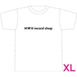 yWhite / XLzHMV record shop logo T shirt