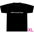 yBlack / XLzHMV record shop logo T shirt