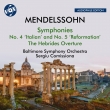 Symphonies Nos.4, 5, Hebrides : Sergiu Comissiona / Baltimore Symphony Orchestra