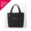 BAYFLOW [5|Pbg LOGO TOTE BAG BOOK BLACK/GRAY