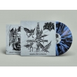 Crucified After The Genocide (With 8 Page Full Color A4 Booklet)(Diehard Clear Blue With Black Splattering Vinyl)