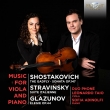 Music for Viola & Piano by Shostakovich, Stravinksy, Glazunov : Duo Phone