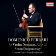 6 Violin Sonatas Op.3 : Artem Dzeganovskyi(Vn)Leonard Gatti(Vc)Sonia Hrechorowicz(Cemb)