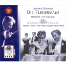 Die Fledermaus : Herbert von Karajan / Vienna State Opera, Eberhard Wachter, Hilde Guden, Erich Kunz, Rita Streich, etc.(1960 Monaural)(2CD)