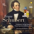 Complete String Quartets & Trios, Trout Quintet, etc.: Leipziger Streichquartett, Michael Sanderling(Vc)Christian Zacharias(P)etc.(10CD)