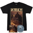 Viribus Unitis -Digipak Cd +T-shirt Bundle 1914 (L Size)
