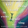 Let All the World in Every Corner Sing : Stephen Layton / The Choir Of Trinity College Cambridge