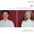 1878 -Violin Sonatas -Amanda Maier, Brahms, Robert Fuchs : Verena Louis(Vn)Adam Markowski(P)