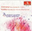 Piano Quintet, 1, 2, : Artymlw(P)Audubon Q +kodaly: Serenade