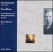 Piano Works: Bartschi