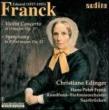 Violin Concerto, Symphony: Edinger(Vn)h-p.frank / Saarbrucken.rso