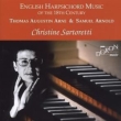 18th Century English Harpsichord Music: Sartorretti