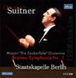 ブラームス：交響曲第1番、モーツァルト：《魔笛》序曲　スイトナー指揮シュターツカペレ・ベルリン(１９８８年６月１３日東京ライヴ)