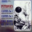 Cantatas: Petrovics / Franz Liszt Co Tokody J.gregor