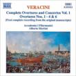 序曲と協奏曲集１(序曲第１〜４番、６番)マルティーニ＆アッカデミア・イ・フィラーモニチ