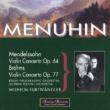 Violin Concertos: Menuhin, Furtwangler / Bpo, Lucerne Festival.o(' 52, ' 49)