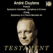 Sym., Symphonic Variations / Sym.1: Ciccolini, Cluytens / French National.o