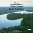 Sym.1: Saraste / Finnish.rso +violin Concerto: Kamu / Helsinki.po