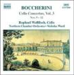 Complete Cello Concertos Vol.3: Wallfisch(Vc)N.ward / Northern Co