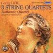 String Quartet, 1.2, 3, : Authentic Q