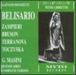 Belisario: Masini / Teatro Colon, Zampieri, Bruson, Terranova, Toczyska