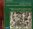 Teutsche Lieder, Chansons Francaises: Laethem(S)macleod(Bs)romanesque