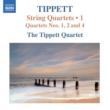 String Quartet, 1, 2, 4, : Tippett Q