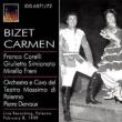 Carmen -sung in Itlian : Dervaux / Teatro Massimo di Palermo, Simionato, F.Corelli, etc (1958 Monaural)(2CD)