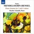 Piano Sonatas, Piano Works : Heather Schmidt