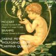 Mozart Clarinet Quintet, Brahms Clarinet Quintet: S.Meyer, W.Meyer(Cl)Carmina Quartet