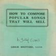 How To Compose Popular Songs That Sell