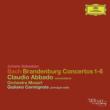 Brandenburg Concertos Nos 1-6 : Claudio Abbado / Orchestra Mozart, Carmignola, Petri, Dantone (2CD)