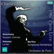 Berlioz Symphonie Fantastique, Debussy La Mer, Stravinsky Requiem Canticles : Munch / Paris Orchestra (1967 Stereo)(2CD)