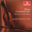 Music For Violin Alone: Demertzis(Vn)