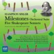 Milestones, Shakespeare Sonnets: Leytush / Bulgarian National Rso Ukraine National So Etc