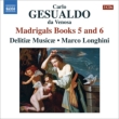 Madrigals Books.5, 6 : Longhini / Delitiae Musicae (3CD)