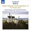 Piano Sonatas, Sonatinas Vol.6 -Works for 4 Hands : S.Kagan, Primakov