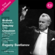 Brahms Symphony No.3, Debussy La Mer, Chausson Le Temps des Lilas : Svetlanov / London Symphony Orchestra, J.Baker(Ms)(1975 Stereo)