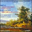 Violin Concerto, Macbeth: I.hoffman(Vn)Laus / Malta Po +jadassohn: Serenade: R.hall(Fl)