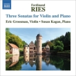 Violin Sonatas : Grossman(Vn)S.Kagan(P)
