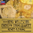 Berg Lyric Suite, Wellesz Browning Sonnets, Zeisl Komm, susser Tod : Emerson String Quartet, Fleming(S)