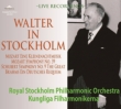 Bruno Walter in Stockholm -Brahms Ein Deutsches Requiem, Schubert Symphony No.9, Mozart Symphony No.39, etc (1950)(3CD)