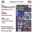 コリリアーノ:交響曲第1番、コープランド:アパラチアの春、トーク:明るく青い音楽　ミラー&ナショナル・オーケストラ・インスティテュート・フィルハーモニック