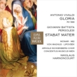 Pergolesi Stabat Mater, Vivaldi Gloria : Nikolaus Harnoncourt / Concentus Musicus Wien, McNair, E.Mei, Lipovsek, etc