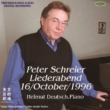 Peter Schreier : Liederabent 1996 Tokyo -Mozart, Beethoven, Schubert, Schumann, Mendelssohn : Helmut Deutsch(P)(Stereo)(2CD)